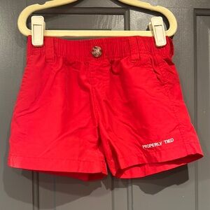 Properly Tied Boys Athletic Shorts, size 4T.